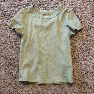 Green AE baby tee